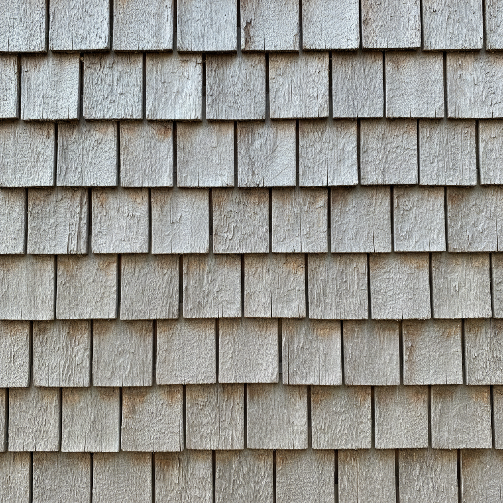 Western red cedar shakes, air-cured.